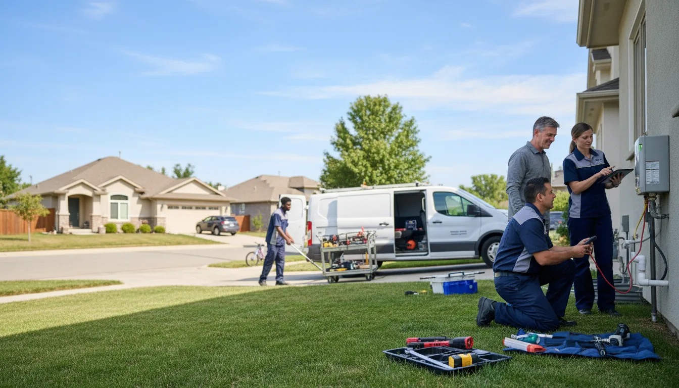 Tankless water heater service in Tulia, TX